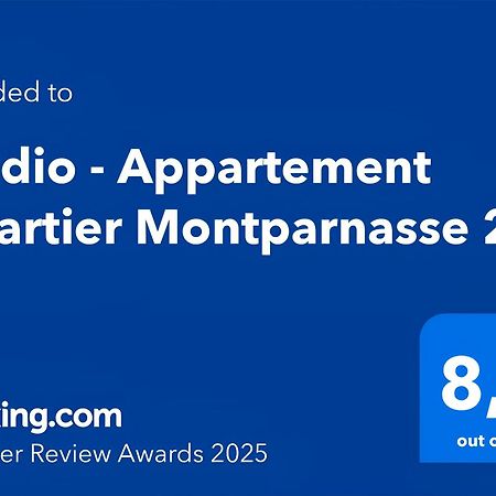 Studio - Appartement Quartier Montparnasse 2 Free Netflix باريس المظهر الخارجي الصورة